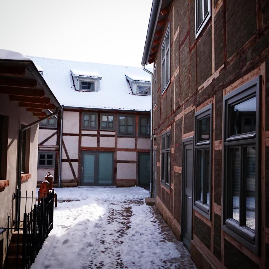 Hotel Garni Tilia Кведлинбург Екстериор снимка
