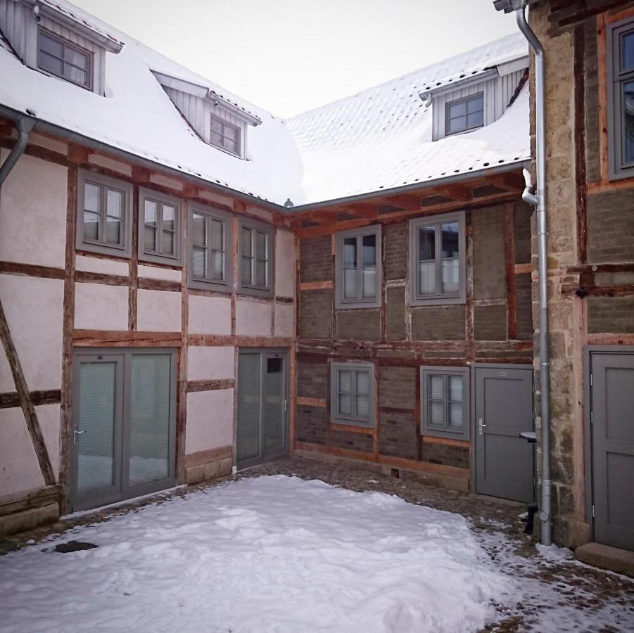 Hotel Garni Tilia Кведлинбург Екстериор снимка