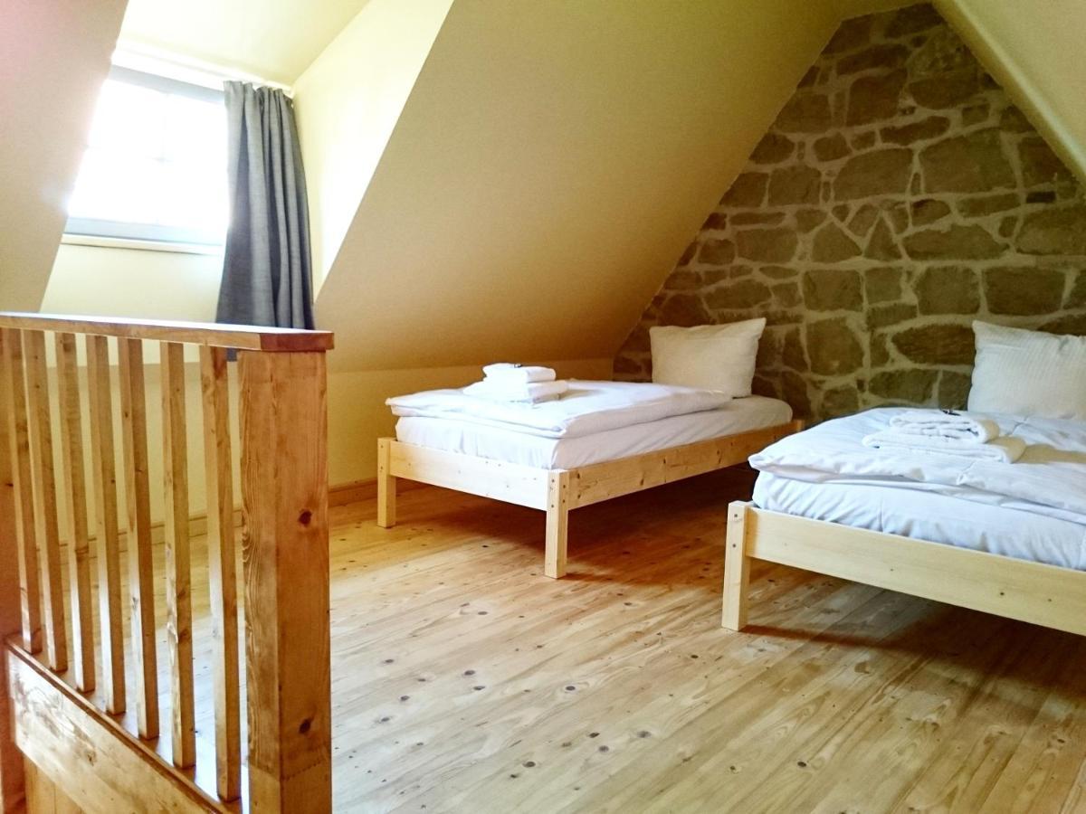 Hotel Garni Tilia Кведлинбург Екстериор снимка